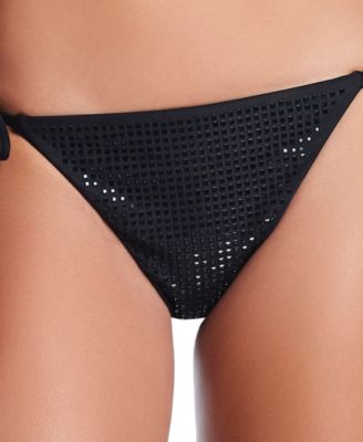 Women's Glitz and Glamour Cheeky Coverage Tie Side Bottom