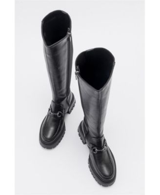 Chapel Buckle Stretch Boot (Women