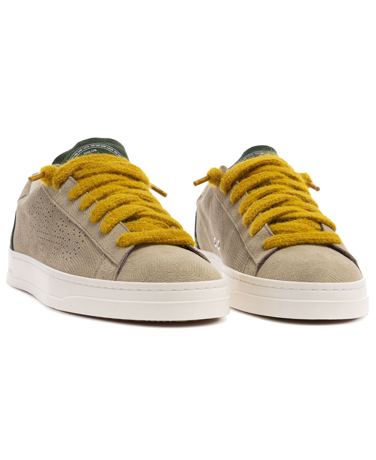 P448 Men's Jack Embossed Print Lace-Up Shoes