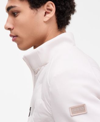 Men's Stretch Zip-Front Quilted Jacket