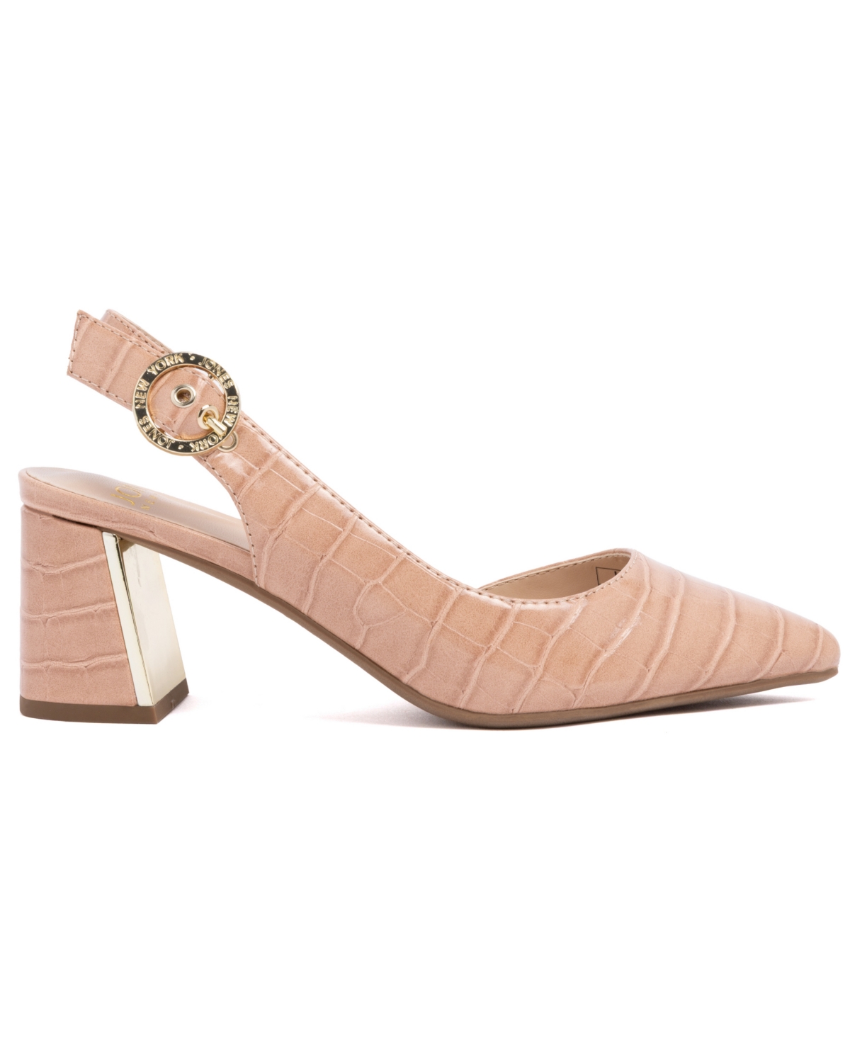 Jones New York Women's Candree Block Heel Slingback Pumps In Nude