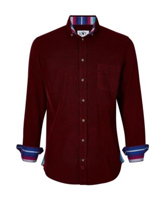 Men's Corduroy Long Sleeve Shirt