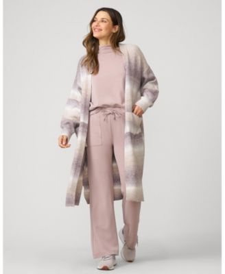 Women's Mockneck Modal Top & Wide Leg Pant