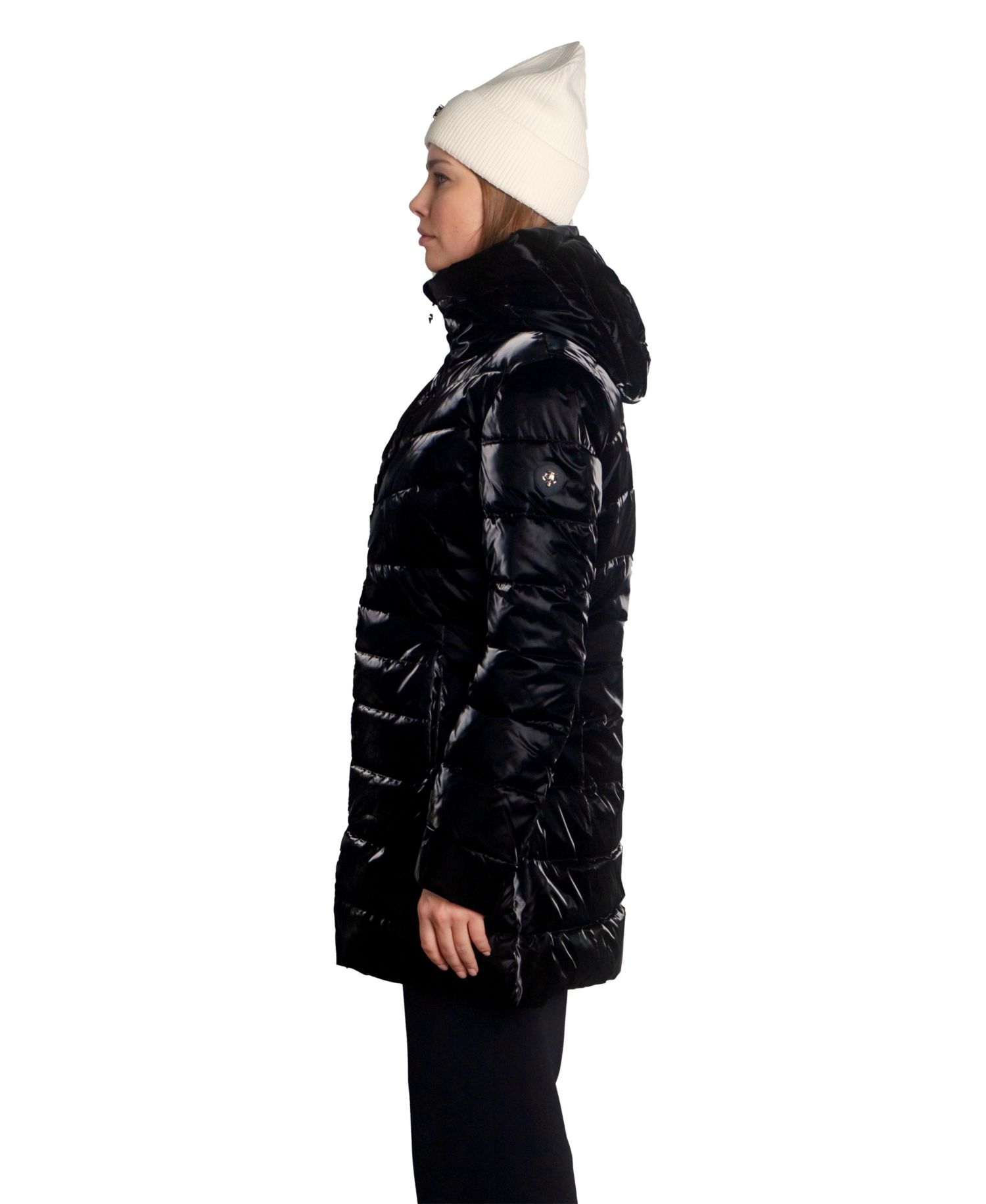 Women's Long Robin Medium Weight Coat. EXTRA LONG SLEEVES