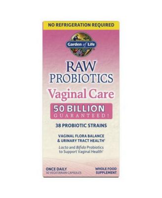 Garden of Life Raw Probiotics Vaginal Care ,30 Caps