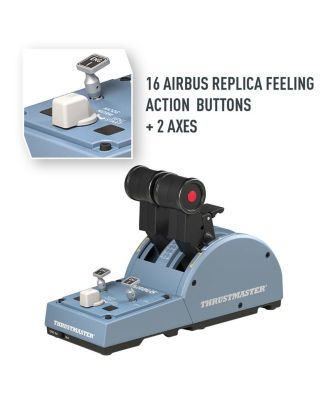 TCA Officer Pack Airbus Edition Joysticks, Grayish Blue