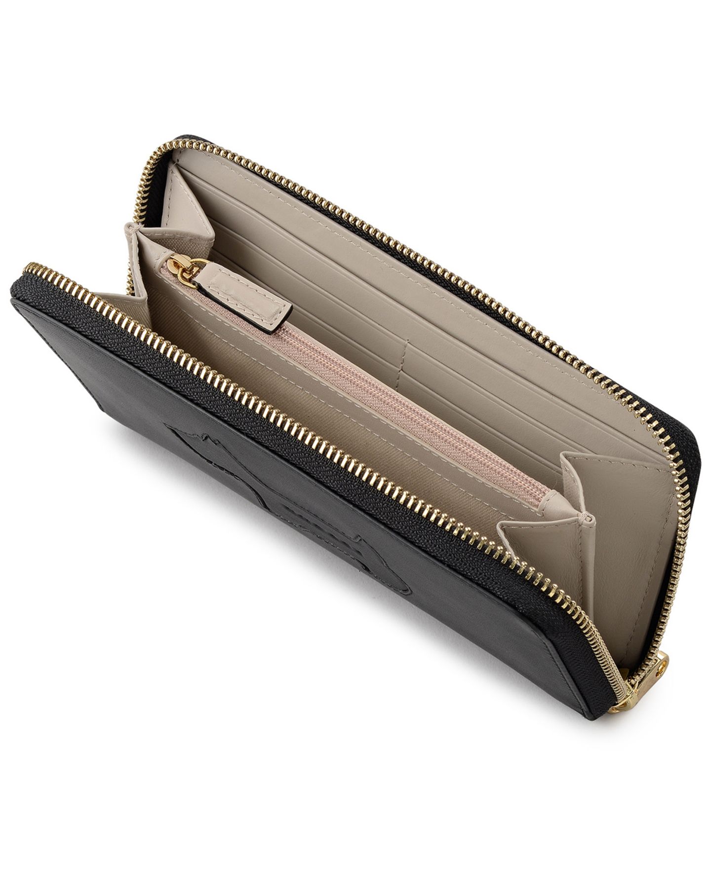 Женский большой кошелёк на молнии Radley London Hadley Lane, цвет: Чёрный — фото 3