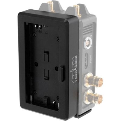 L-Bracket Battery Plate for Sony L-Series and Canon LP-E6 Battery