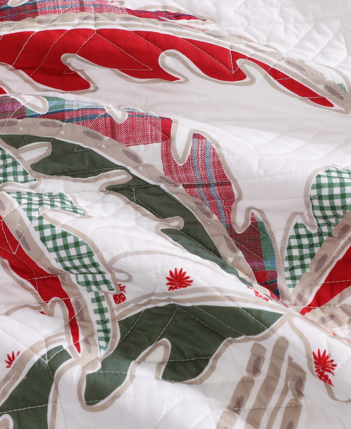 Tommy Bahama Palm Tree Patchwork Reversible 3-Pc. Quilt Set