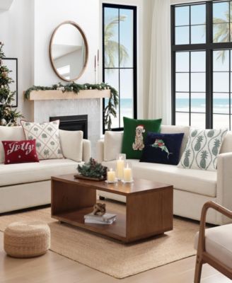 Tommy Bahama Jolly Stripe Decorative Pillow, 12&amp;quot; X 16&amp;quot;