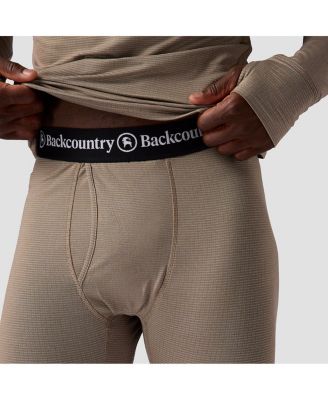 Men's Pines Microgrid Ultra-Lt Baselayer Bottom Lightweight Long Underwear Bottoms