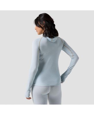 Women's Backcountry Pines Microgrid Ultra-Lt Baselayer Balaclava Top Lightweight Long Underwear Tops