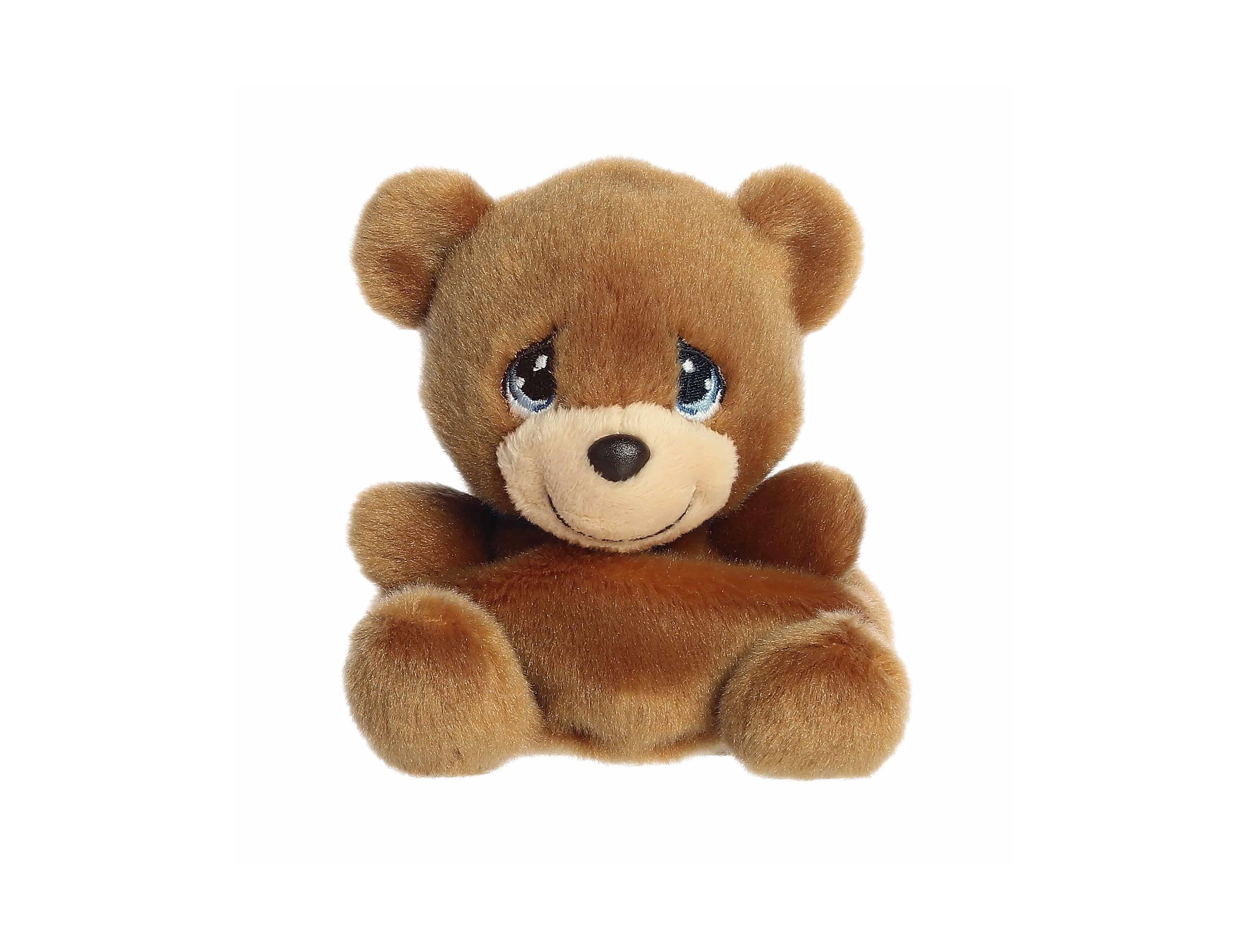 Aurora Mini Charlie Bear Palm Pals Precious Moments Adorable Plush Toy Brown 4.5"
