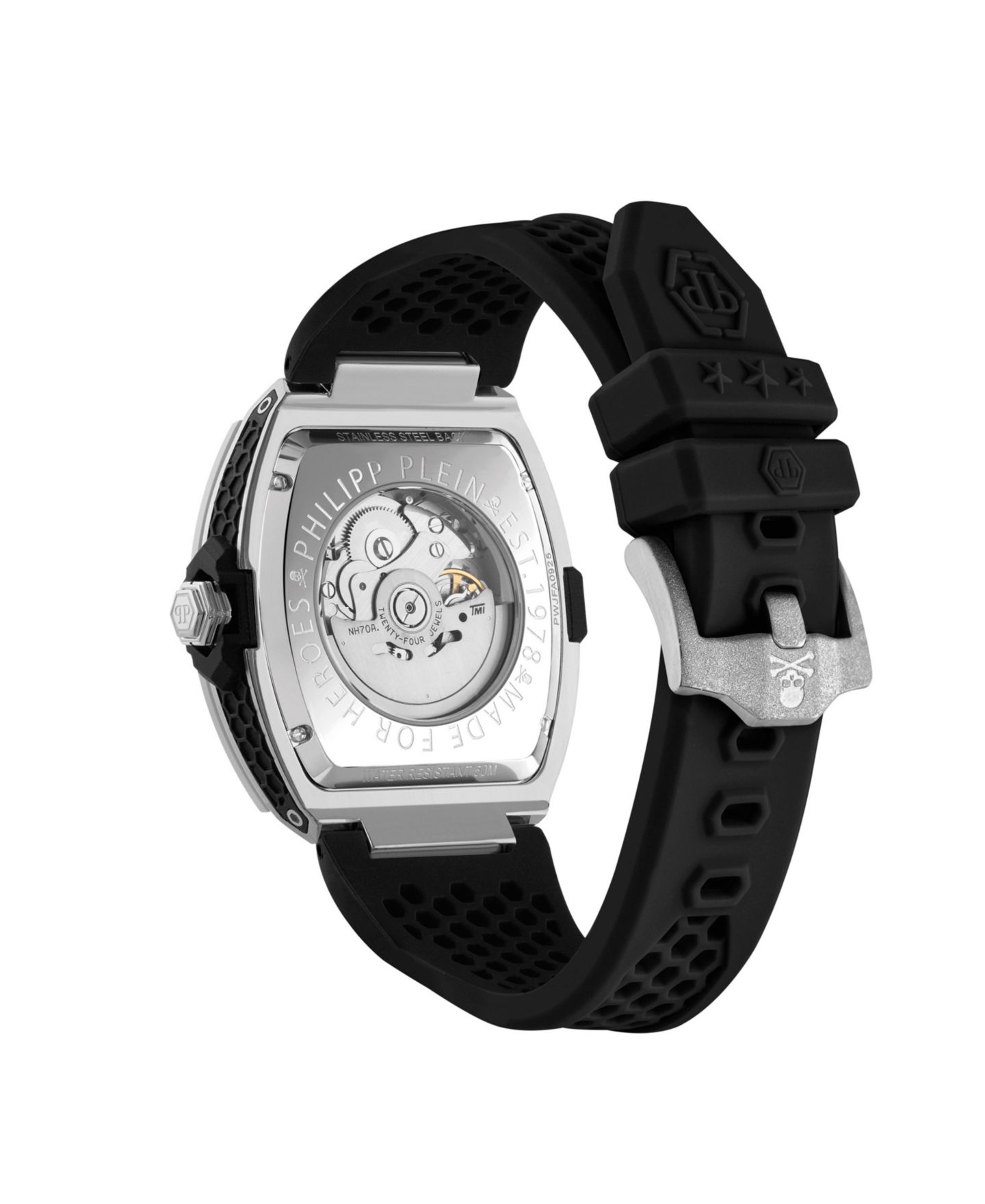 Мужские часы Philipp Plein Silver Stainless Steel, 44mm — фото 3