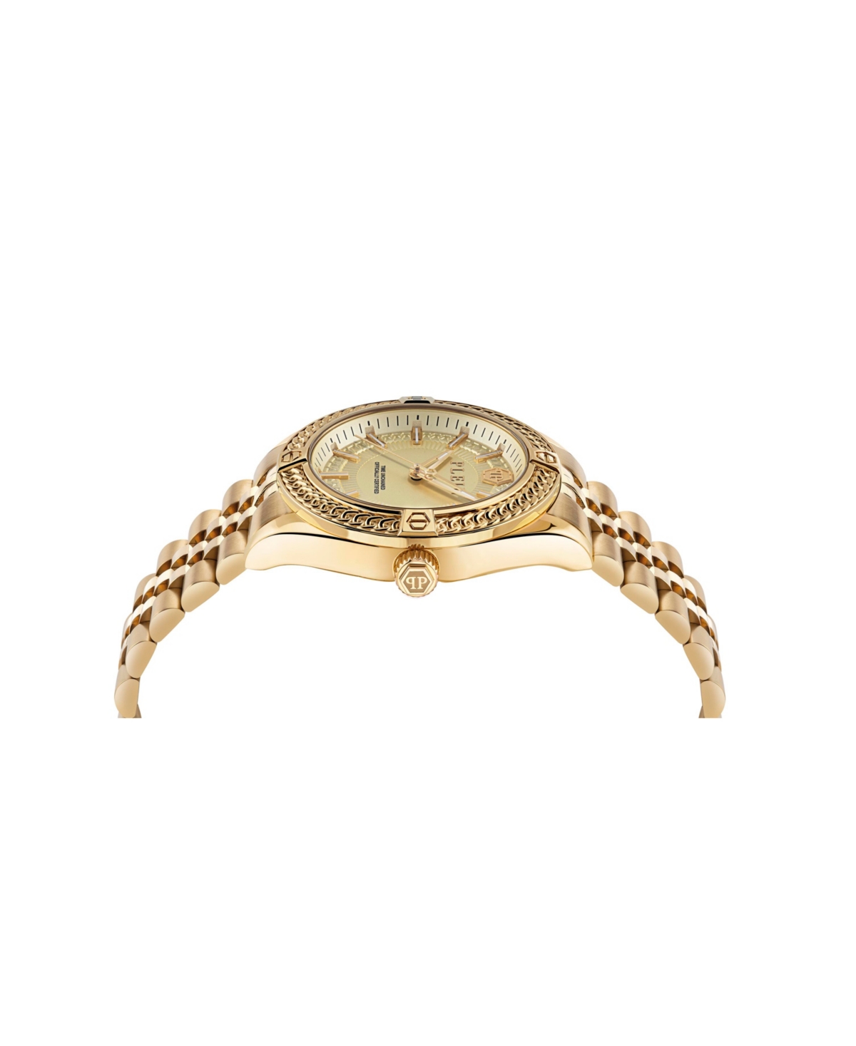 Philipp Plein Men's Gold Stainless Steel Watch, 43mm In Gold