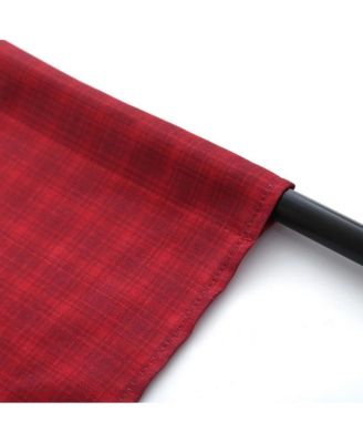 3 Piece Christmas Kitchen Curtains Holiday Window Valance and Tiers, Snowman & Festive Design