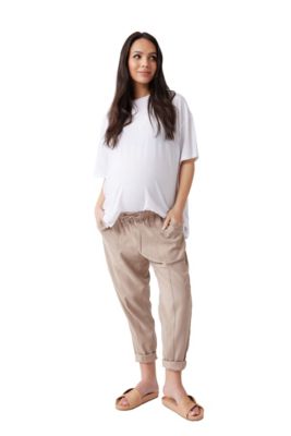 Women's Maternity Drapey Ankle Pant