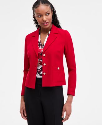 Kasper - Women's Julia Stretch Crepe Patch-Pocket Blazer
