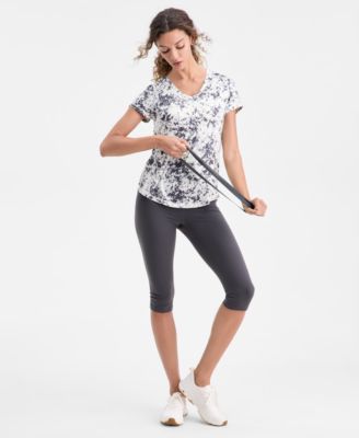 Women's V-Neck Printed Top, Macy's Exclusive