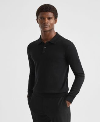 REISS - Men's Merino Wool Polo Shirt