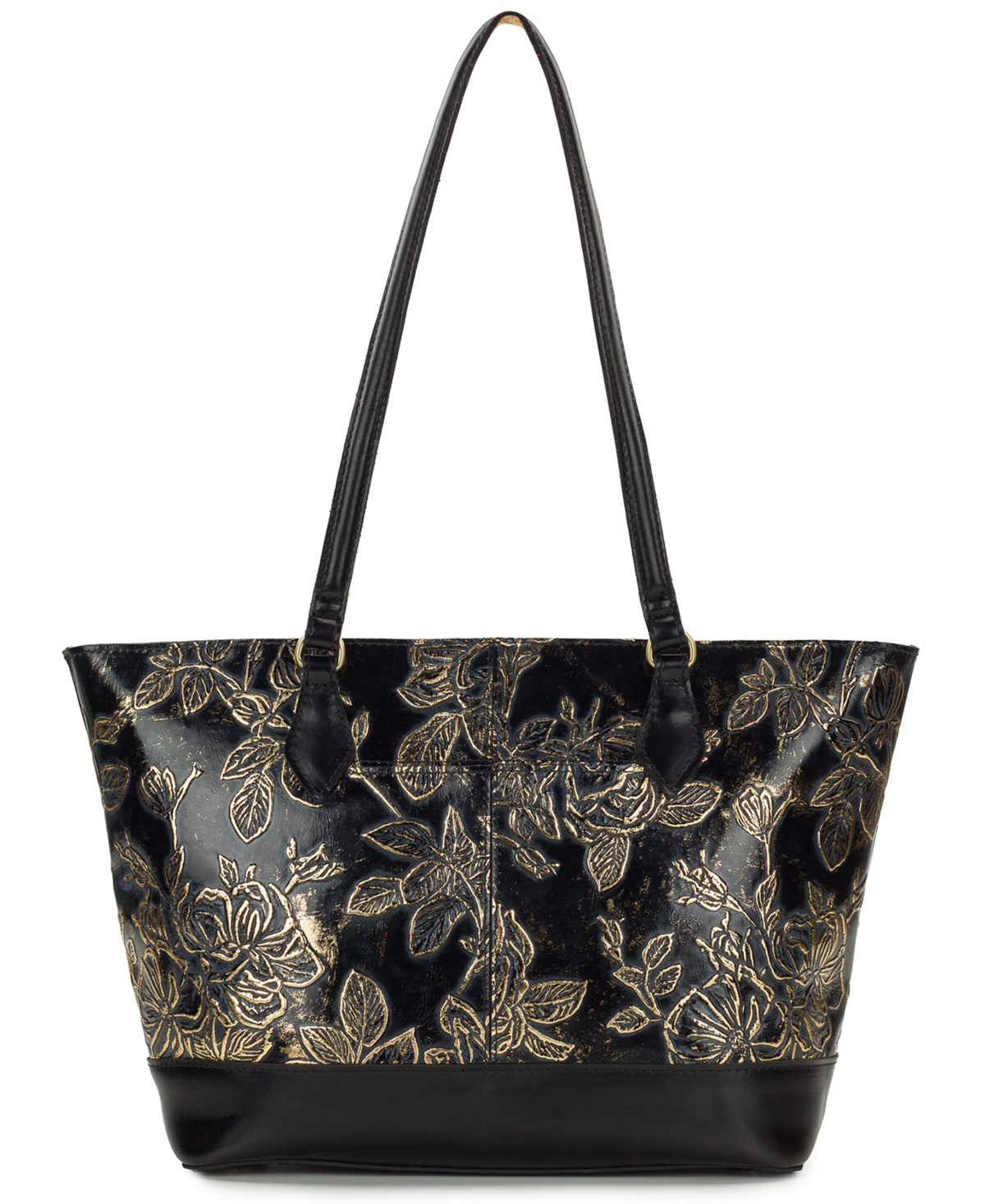 Patricia Nash Meka Bark Leaves Textured Tote Bag