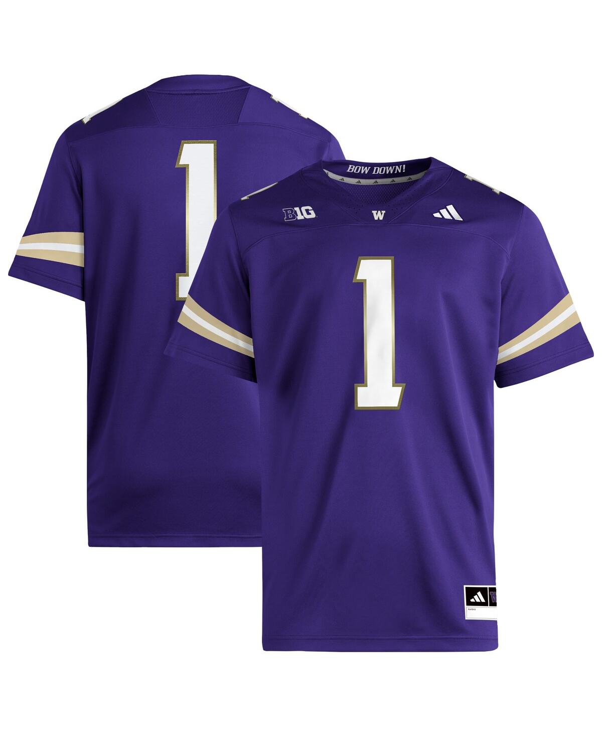 Adidas Men's Purple Washington Huskies Premier Jersey