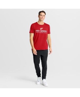 Men's Red Detroit Red Wings Authentic Pro Centennial Rink Tech T-Shirt