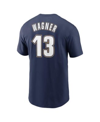 Men's Billy Wagner Navy Houston Astros 2025 National Baseball Hall of Fame Name Number T-Shirt