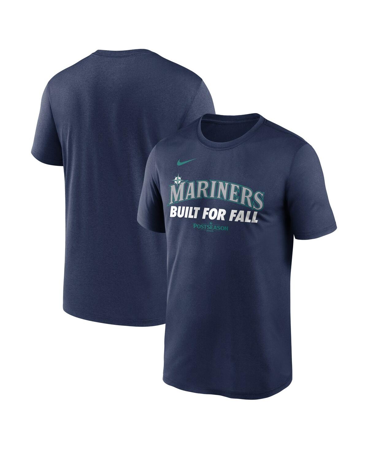 Nike Men's Navy Seattle Mariners 2025 Mlb Postseason Authentic Collection Legend Dri-fit T-Shirt