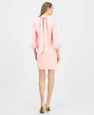 Petite Mock Neck Sheath Dress