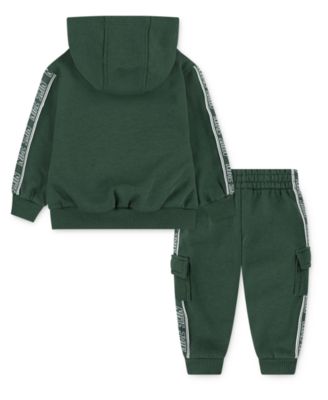 Baby Boys Taping Detail Hoodie and Jogger Pants, 2-Piece Set