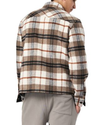 Men's Jace Plaid Button front Shacket