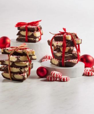 Harry and David Holiday Peppermint Bark Tin, 1 Pound