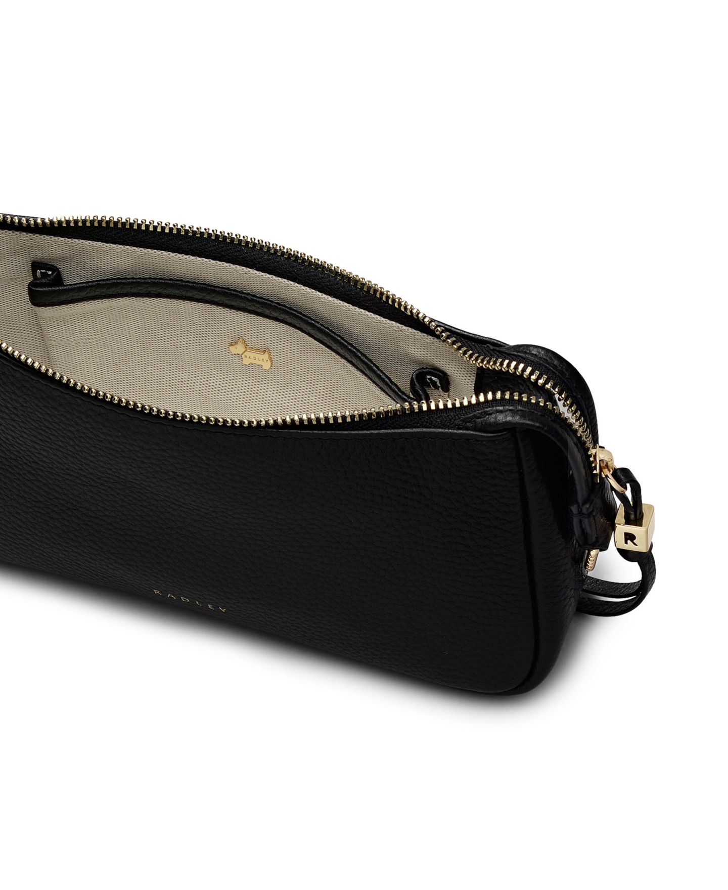 Женская сумка Radley London Carlton Close Mini Pebble Leather Shoulder, цвет: Чёрный — фото 3