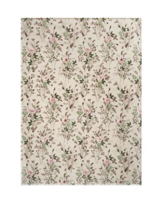 Wildflower Plush Throw, 50" x 70"