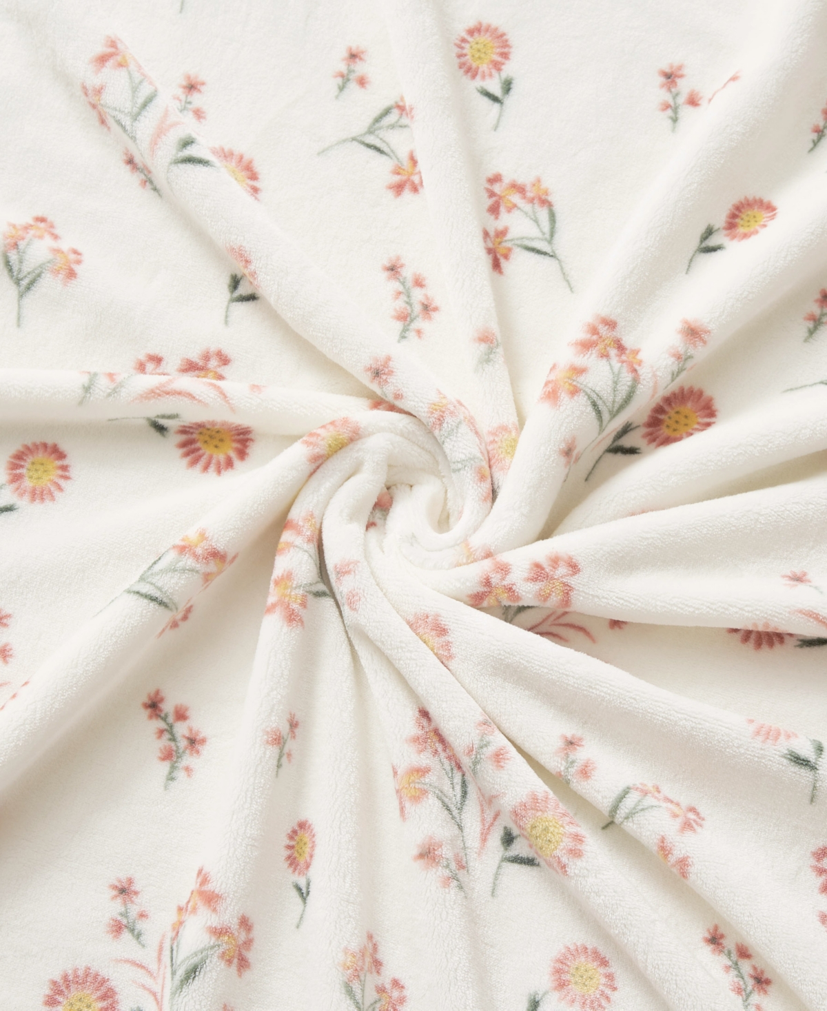 Lucky Brand Daisy Floral Cozy Plush Blanket, Twin/twin Xl In Multi