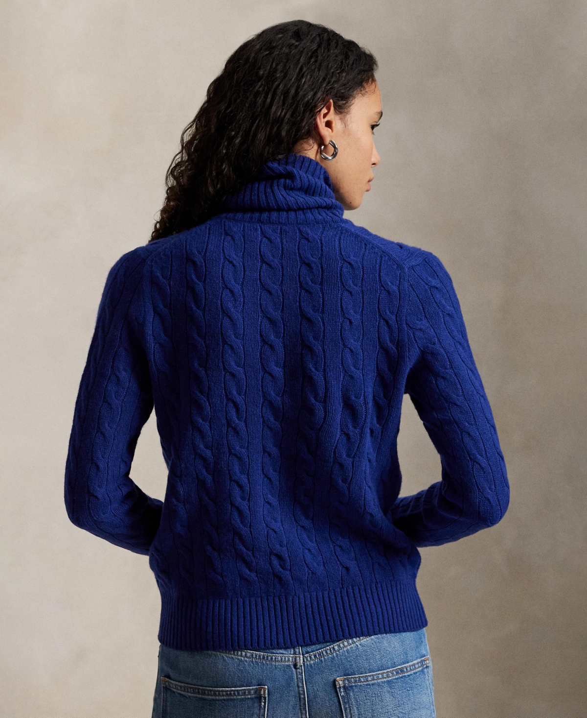 Polo Ralph Lauren Women's Turtle Neck Sweater In Blue