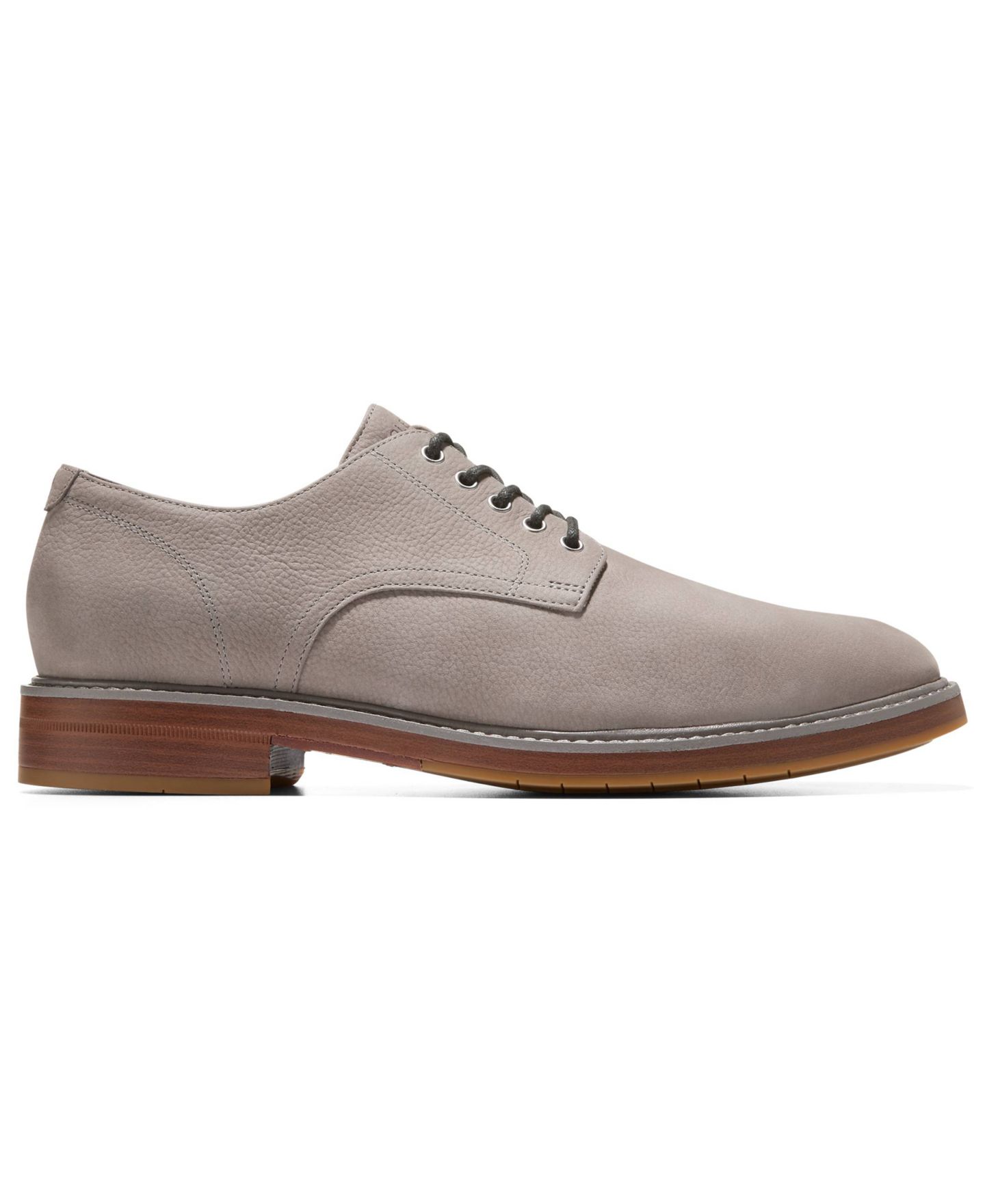 Обувь Cole Haan Men's Judson Grand Plain Toe Oxford, цвет: Ironstone — фото 2