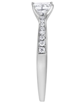 Diamond Engagement Ring (1 ct. t.w.) in 14k White Gold