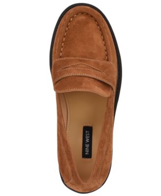 Women's Keram Chunky Lug Sole Penny Loafers