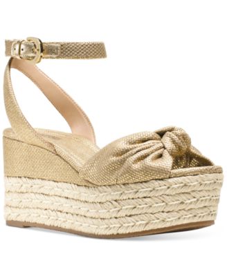 Michael Kors - Maxwell Mid Platform Espadrille Wedges