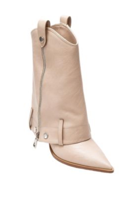 Lola Zip Pointed Toe Heel Boot (Women