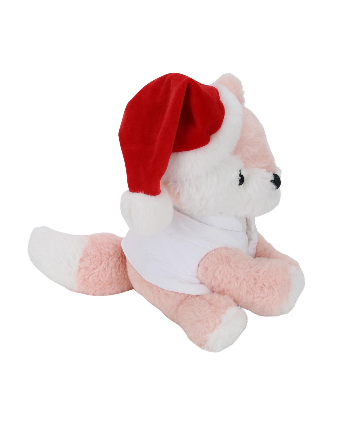 Lambs & Ivy Autumn Pink Fox Holiday/Christmas Plush Stuffed Animal Toy
