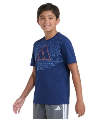 Boys' 8-20 Short-Sleeve Melange Lineage T-Shirt