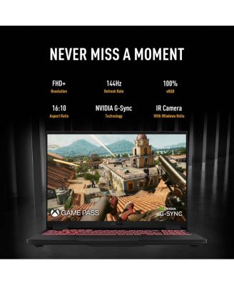 TUF Gaming A18 FA808UH 18" WUXGA 144Hz Gaming Laptop, AMD Ryzen 7 260 3.8GHz, 16GB RAM, 1TB SSD, NVIDIA GeForce RTX 5050 8GB, Windows 11 Home