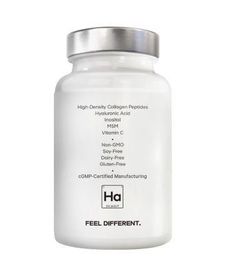 Amen Hair Vitamins - 10,000 mcg Biotin, Collagen Powder - Vitamin C, D3 & E, Pantothenic Acid, MSM, Zinc, Hyaluronic Acid, Inositol, 60 Capsules