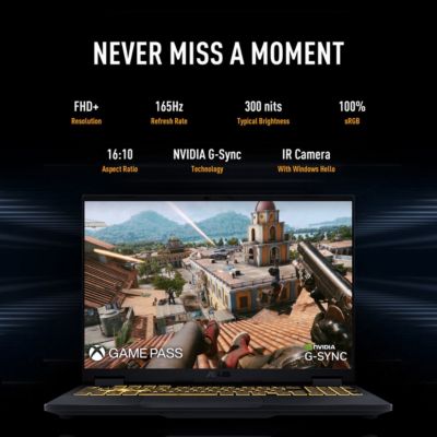 TUF Gaming F16 FX608JHR 16" WUXGA 165Hz Gaming Laptop, Intel Core i7-14650HX 2.2GHz, 16GB RAM, 1TB SSD, NVIDIA GeForce RTX 5050 8GB, Windows 11