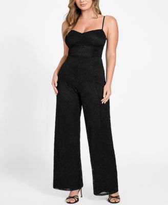 Women's Chloe Sleeveless Lace Sweetheart Neck Jumpsuit