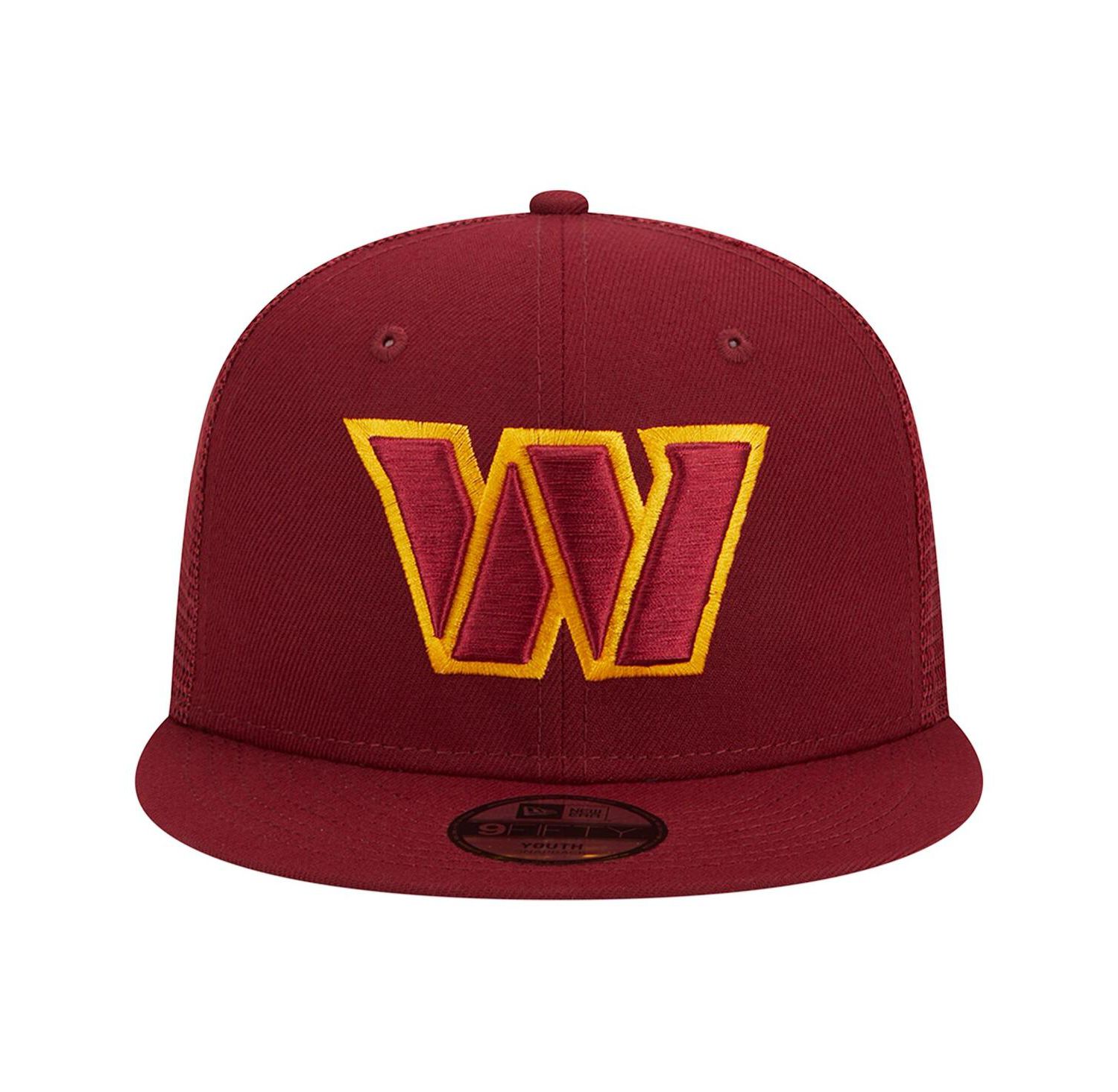 Big Boys and Girls Burgundy Washington Commanders Main Trucker 9FIFTY Snapback Hat