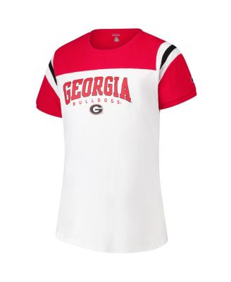 Women's White Georgia Bulldogs Plus Size Winning Gear T-Shirt
